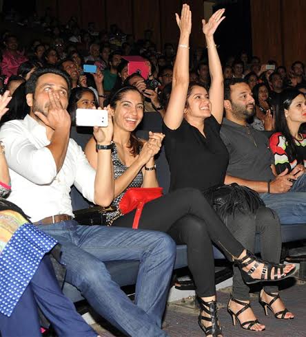 Emraan Hashmi attends son's dance show