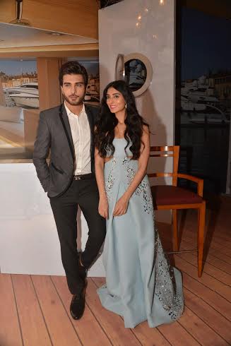 Pernia Qureshi and Imran Abbas at Couture Week in Delhi