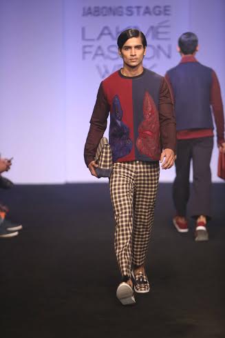 Manish Bansal, Taneiya Khanuja, Piyush Dedhia  present collection at LFW Winter/Festive 2015
