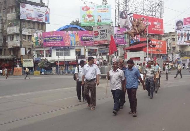 General strike by Left unions shut down Kolkata