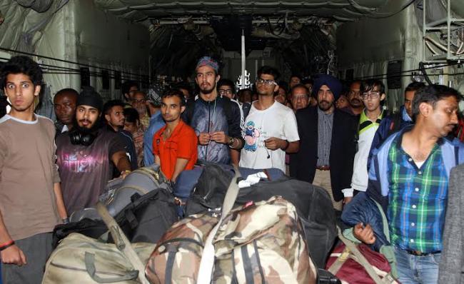 IAF airlifts stranded people from flodd-hit Tamil Nadu