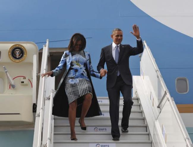 Barack Obama & First Lady Michelle Obama