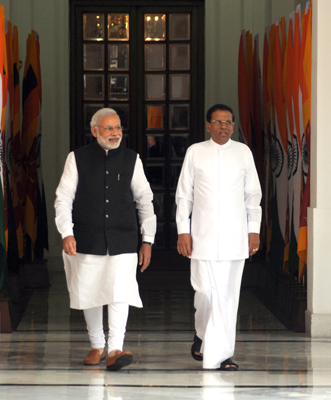 Sri Lanka President Maithripala Sirisena visits India, holds talks with PM Modi