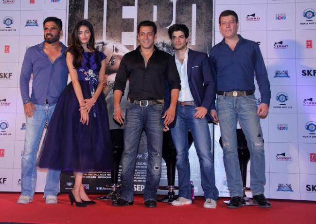 Salman Khan attends Hero trailer launch event