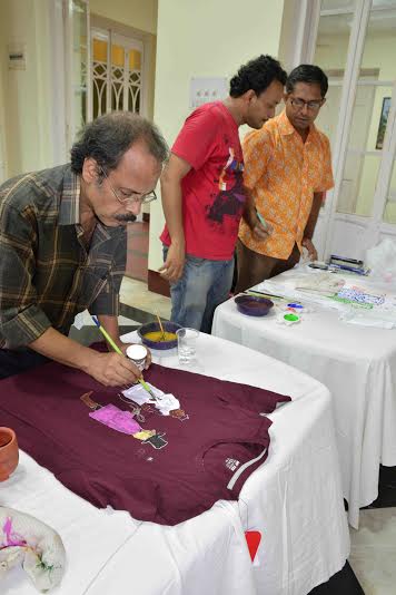 Kolkata: Chemould,Smita Art hold Freedom  art workshop