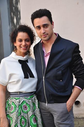 Imran, Kangana busy promoting Katti Batti