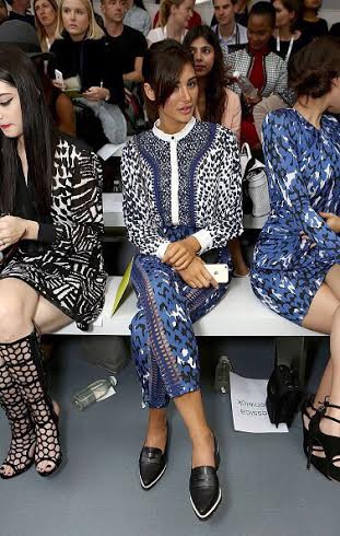 Nargis makes heads turn at London Fashion Week