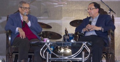 Amartya Sen participates in Kolkata Literature Festival