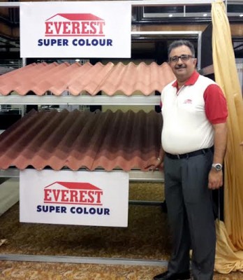 Everest launches coloured roofing sheets