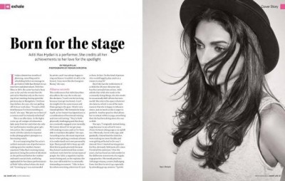 Aditi Rao Hydari features on Smart Life Magazine cover