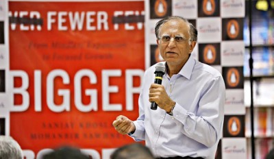 Kolkata: Starmark hosts launch of Sanjay Khosla and Mohanbir Sawhney's 'Fewer, Bigger, Bolder: From Mindless Expansion to Focussed Growthâ€™