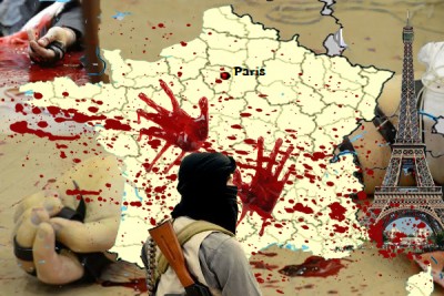 French President Hollande vows to wage pitiless war against terrorism