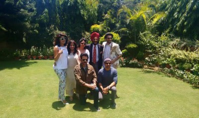 Dil Dhadakne Do team visits Milkha Singh house