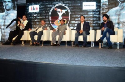 Uttarakhand Chief Minister Harish Rawat launches The Great Khali special India focused Pro-Wrestling Talent Programme