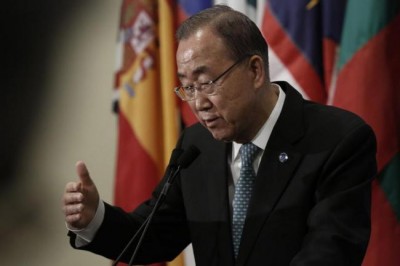 Ban â€˜alarmedâ€™ by outbreak of violence in the former Yugoslav Republic of Macedonia