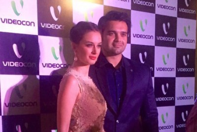 Evelyn Sharma, Mimoh Chokraborty glam up the CII meet