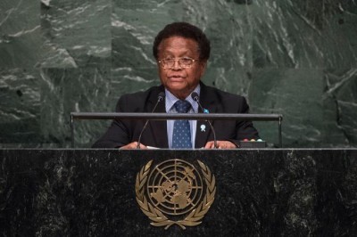 Island States at UN call for 'genuine and durable partnership' to meet Global Goals