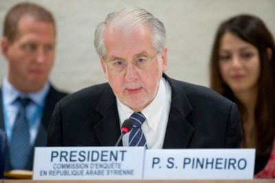 'Time to overcome diplomatic failure' in Syria, says head of UN-mandated rights probe