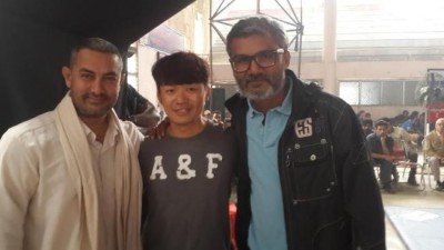 Chinese star Wang Bao Qiang visits Ludhiana to meet Aamir Khan