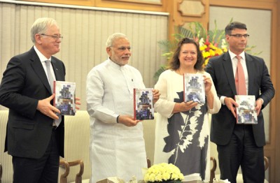 Former Australian PM meets Narendra Modi 