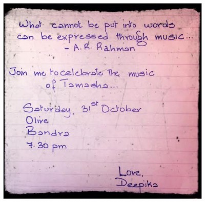 After Deepika Padukone, Britney Spears sends out hand written invites