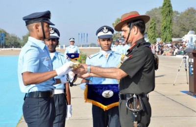 209 flight cadets get commission into Indian Air Force at combined graduation parade