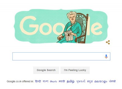 Google celebrates Annie Besant's 168th birth anniversary with a special doodle