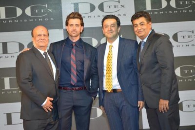 Actor Hrithik Roshan turns home stylist with DCtex Furnishings