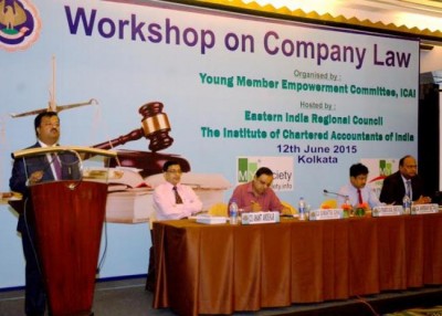ICAI hosts workshop on Company Law