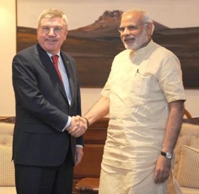 IOC President meets PM Modi