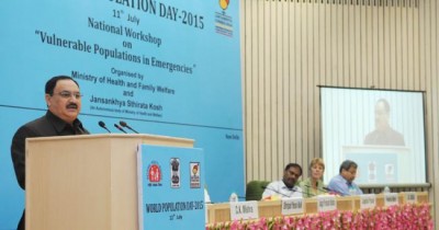 Health Minister moots Mission Mode for population stabilisation 