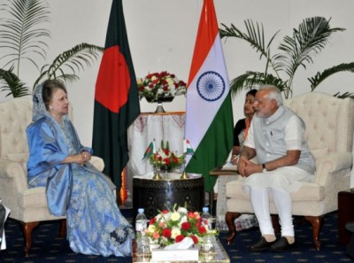 Narendra Modi meets former Bangladesh PM  Khaleda Zia