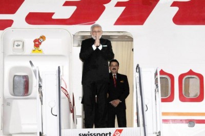 PM Narendra Modi arrives in  US