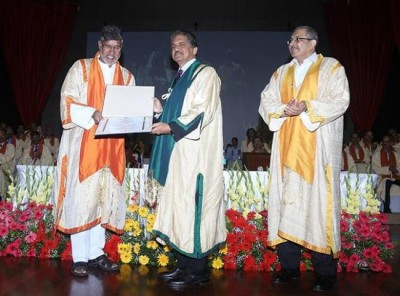 Anand Mahindra receives honorary Doctorate from IIT Bombay
