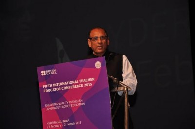 E.S.L. Narasimhan inaugurates teacher's conference in Hyderabad