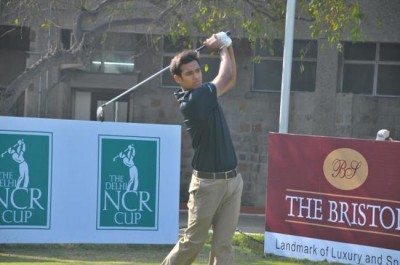 Gunvir Rana goes low at The Delhi NCR Cup 2015
