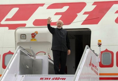 PM Modi leaves for Russia on two-day visit
