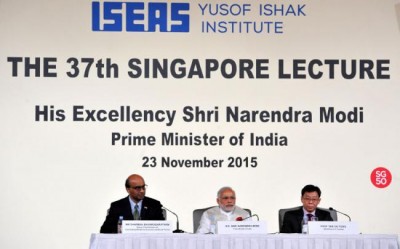 PM Modi delivers  37th Singapore Lecture
