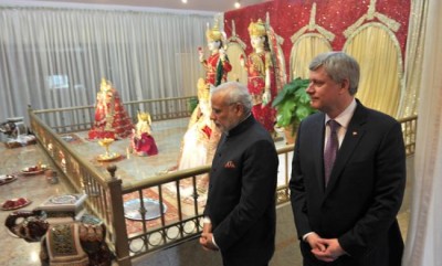 PM visits Gurudwara Khalsa Diwan and Lakshmi Narayan Temple in Vancouver