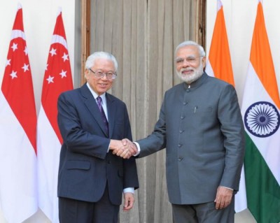 Singapore Prez Tony Tan Keng Yam visits India, meets PM Modi