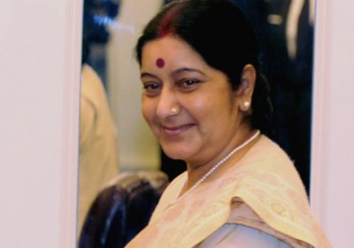 Terrorism  India's single point, give it up and come to talk : Sushama Swaraj tells Pakistan