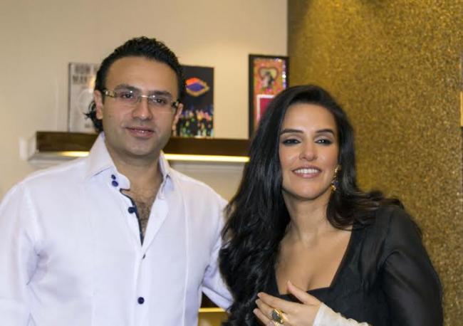 Neha Dhupia glams up opening of Ravish Kapoor store