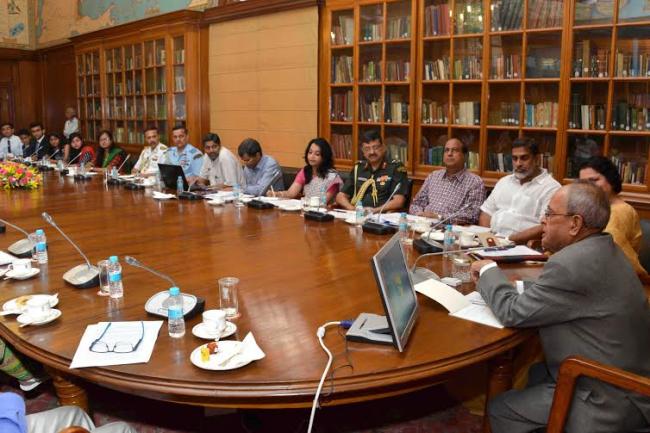 President meets NIT scholars 