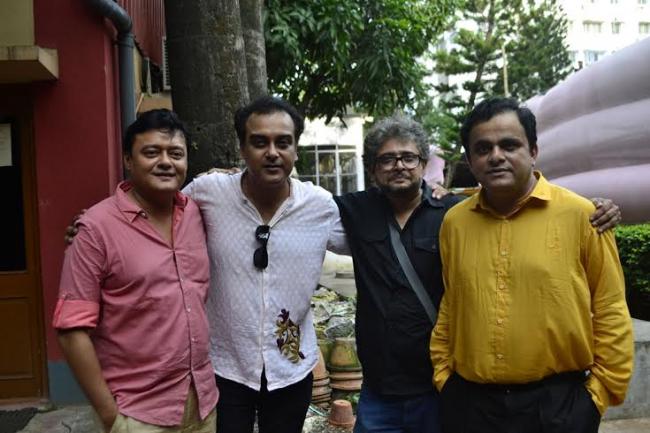  Cast of Bengali film "Natoker Moto" interacts with press