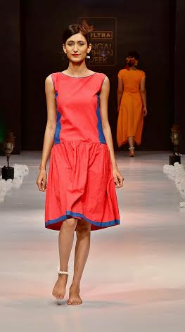 Models walk the ramp at  Kingfisher Ultrla Bengal Fashion Week