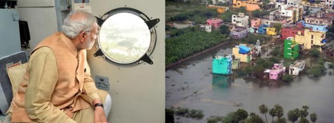 Narendra Modi visits Chennai 
