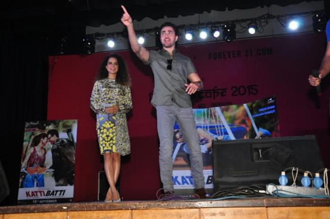 Imran Khan, Kangana Ranaut attends college festival