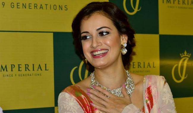 Dia Mirza inaugurates jewellery showroom in Kolkata