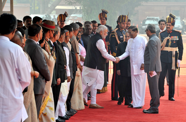 Sri Lanka President Maithripala Sirisena visits India, holds talks with PM Modi