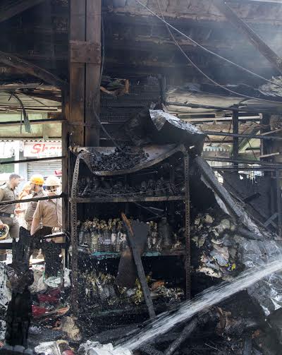 Fire guts part of Kolkata's iconic New Market